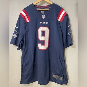 Nike On Field MATTHEW JUDON #9 New England Patriots Football Jersey - Size XXL